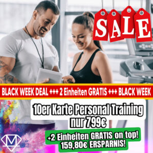 10er Karte PERSONAL TRAINING +2 Einheiten GRATIS
