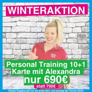 Personal Training München 300x300 - 10+1 Karte PERSONAL TRAINING mit Alexandra