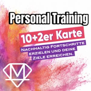 10er Karte PERSONAL TRAINING +2 Einheiten GRATIS